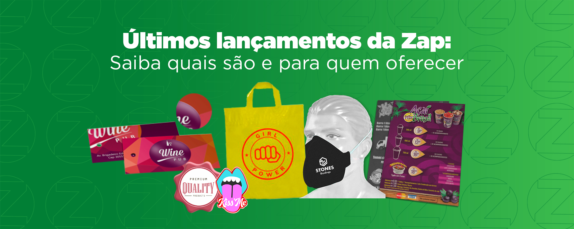 Conheça os novos produtos gráficos da Zap para aumentar as vendas